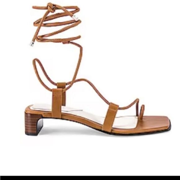 NIB Rag & Bone Cindy Leather Tie Sandal new in box with dustbag - Picture 1 of 6
